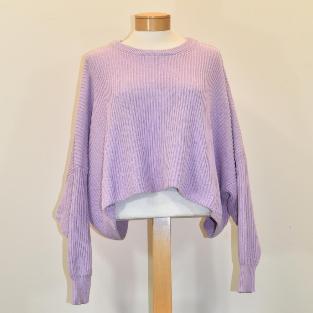 Free People Women's Purple Sweater